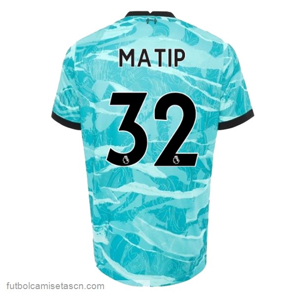 Camiseta Liverpool NO.32 Matip 2ª 2020/21 Azul